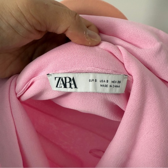 ZARA PINK TOP SIZE S - Picture 3 of 4